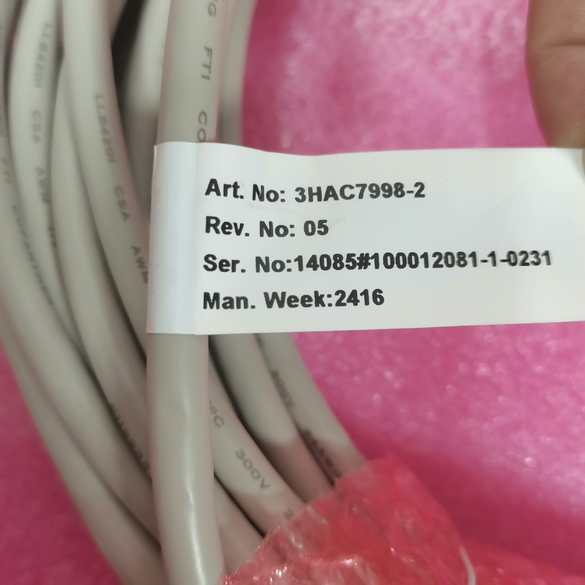 ABB机器人编码器线，长度都有