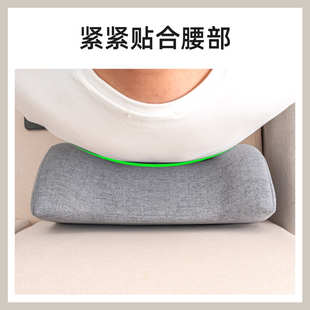 客厅实木布艺沙发支撑老人腰椎突出垫腰 XEI3沙发腰枕大靠背垫新款
