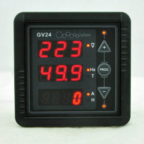 GV24MKII柴油发电机自启动控制器多功能数显表电压电流保护计时
