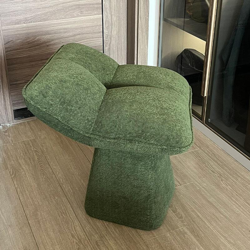 设计师创意化妆凳可旋转凳子轻奢卧室单人小沙发家用衣帽间梳妆椅