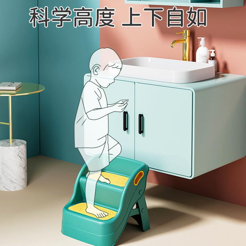儿童踩脚凳宝宝洗手梯子洗漱台脚踏凳楼梯台阶蹬幼儿卫生间垫脚凳
