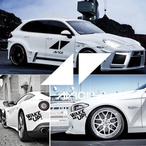 Avicii纪念个性化创意车身装饰贴纸唤醒我电子音乐Dj汽车贴纸