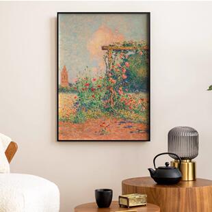 费迪南德杜普伊加多客厅卧室沙发风景自然装饰画挂画艺术油画壁画