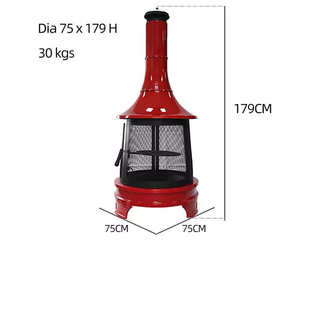 户外工匠取暖篝火烤火炉庭院家用复古烧烤炉花园木柴木炭民宿取暖