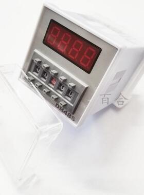 DH48S-S 2Z数显时间继电器 延时双时间循环控制器220V/24V/12V