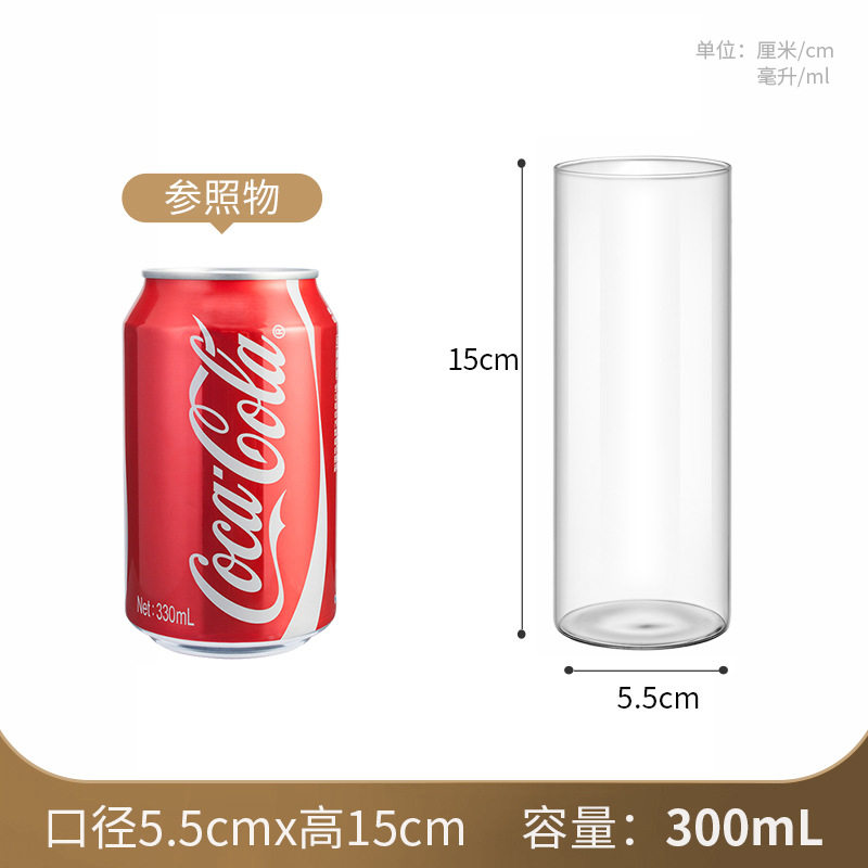 酒店桌面透明玻璃花瓶玻璃花瓶小口径插花瓶装高档装饰花植物北欧