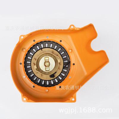 P16KEC汽8启动器总成-风冷柴油T机启动拉盘16总8F改柴导风罩成