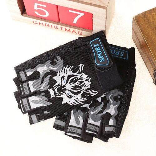 Half Finger Half Finger Gloves Breathable Durable Kids