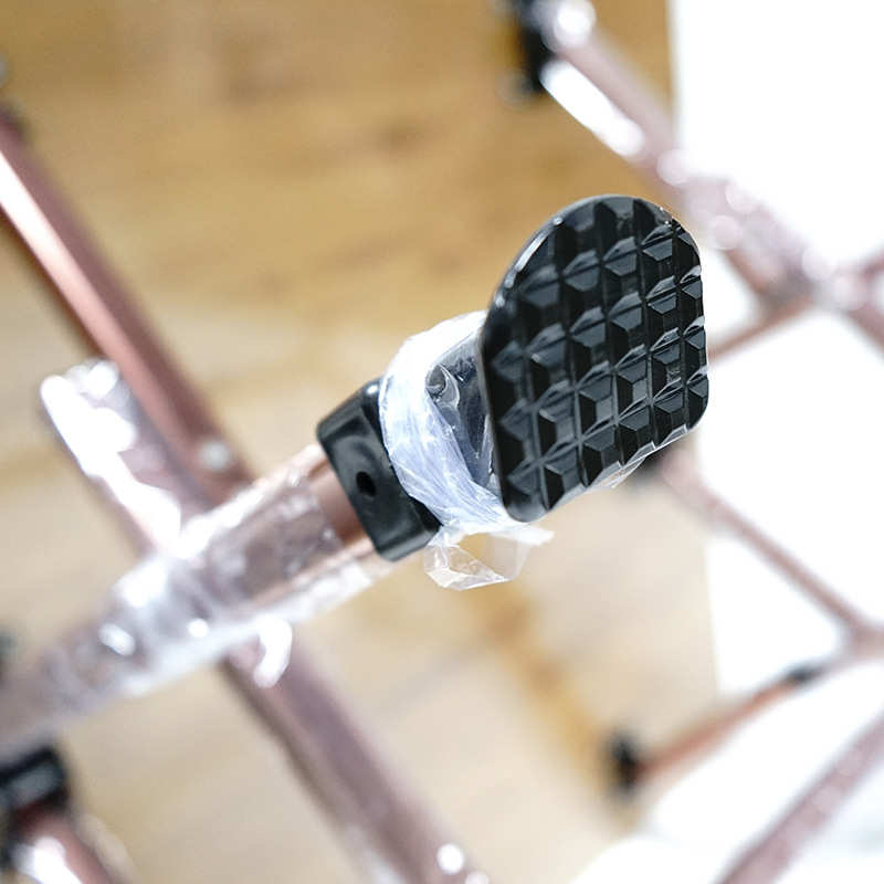 新款户外野营铝合金竹板桌自驾轻奢可调节简易竹木板茶几桌子