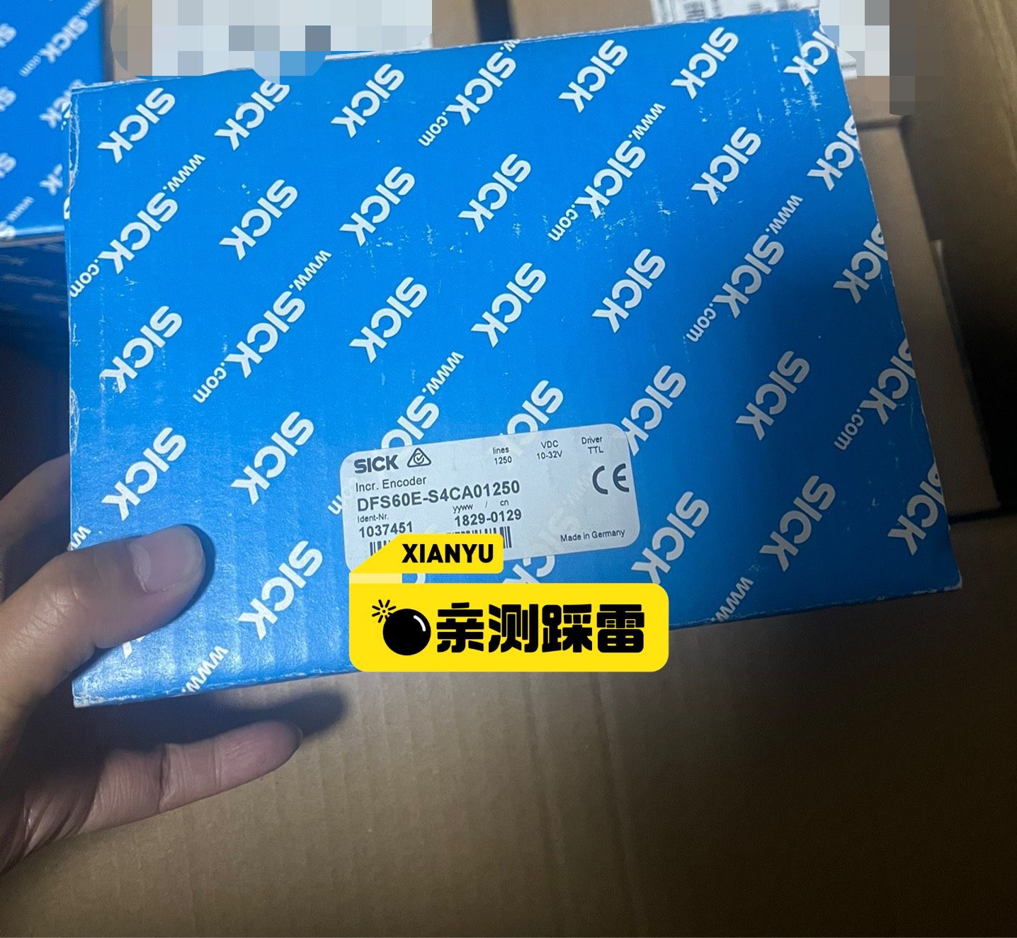 1037451  DFS60E-S4CA01250西克SIC