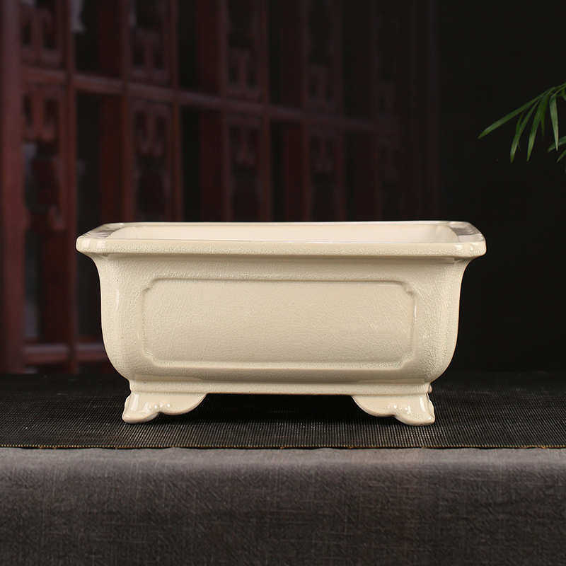 张治诚精品紫砂浮雕彩绘花盆批发云角四方彩绘桌面文竹多肉YDFD04,鲜花速递/花卉仿真/绿植园艺,花盆,淘宝优惠券,粉丝福利购,淘宝优惠卷