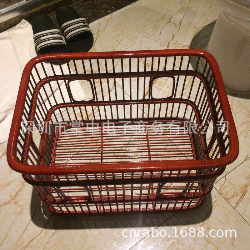蛋形毛巾筐酒店宾馆布草筐收纳筐竹编手工艺收纳篮布草框脏衣篮