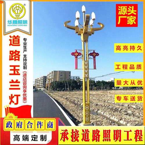 华腾直供中华灯LED玉兰灯广场道路景观户外杆庭院灯具路灯