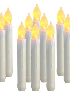 Flameless Candles 12 PCS Led Candles 6.9 Inch Battery Operat
