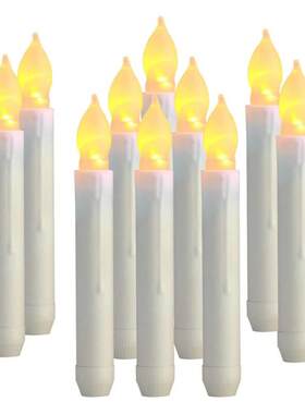 Flameless Candles 12 PCS Led Candles 6.9 Inch Battery Operat