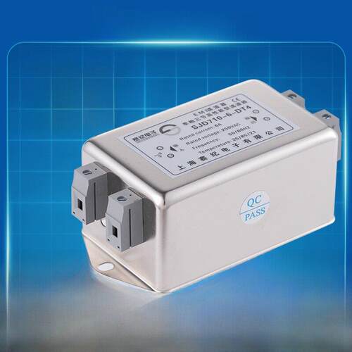 赛纪SJD710电源滤波器单相三级220V端子台EMC直流交流变频抗干扰