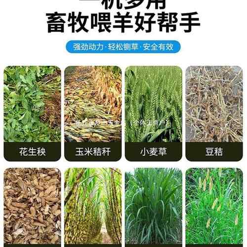 铡草机家玉用养殖牛羊丝干湿两用MTT米秸秆粉铡碎打碎切草草揉一