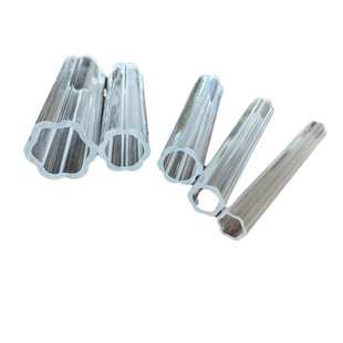 高透明有机玻璃亚克力pmma空心梅花管灯饰装 饰管筒直径38mm