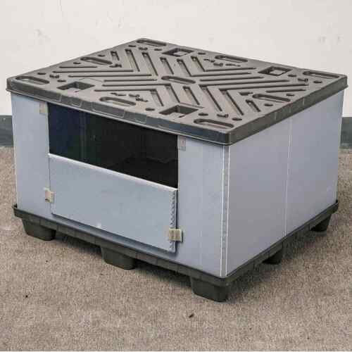 围板箱1200X100循0A折叠天周FXA地款盖包装塑料转箱环包装箱