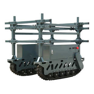 龙门式 电动遥控履带底盘智能采茶机器人全地形果园采摘履带总成