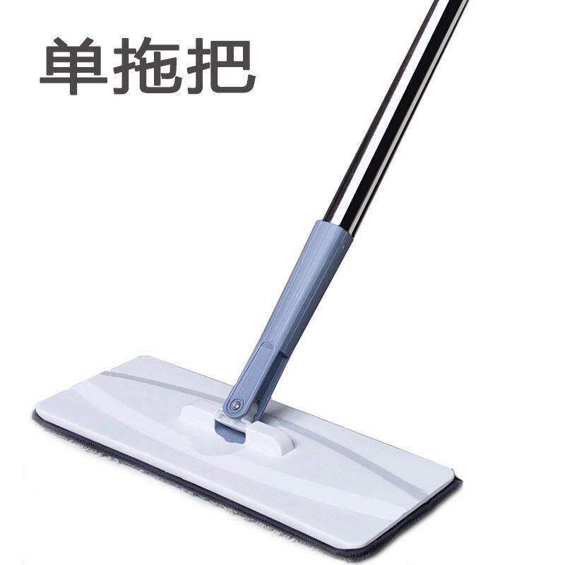 平板拖把家用一拖净免手洗脏清分离拖把配件不带桶瓷砖12*33拖布