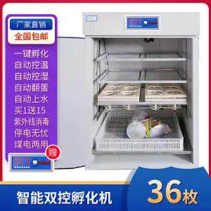 国宇孵化机全自动36枚鸵鸟孵化设备智能孵化箱孔雀鸸鹋鸡鸭孵化器