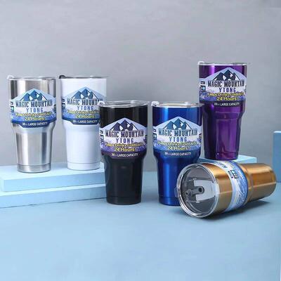 Magic Mountain Cup Thermal Car Mug Freeze Vacuum Flasks Stai
