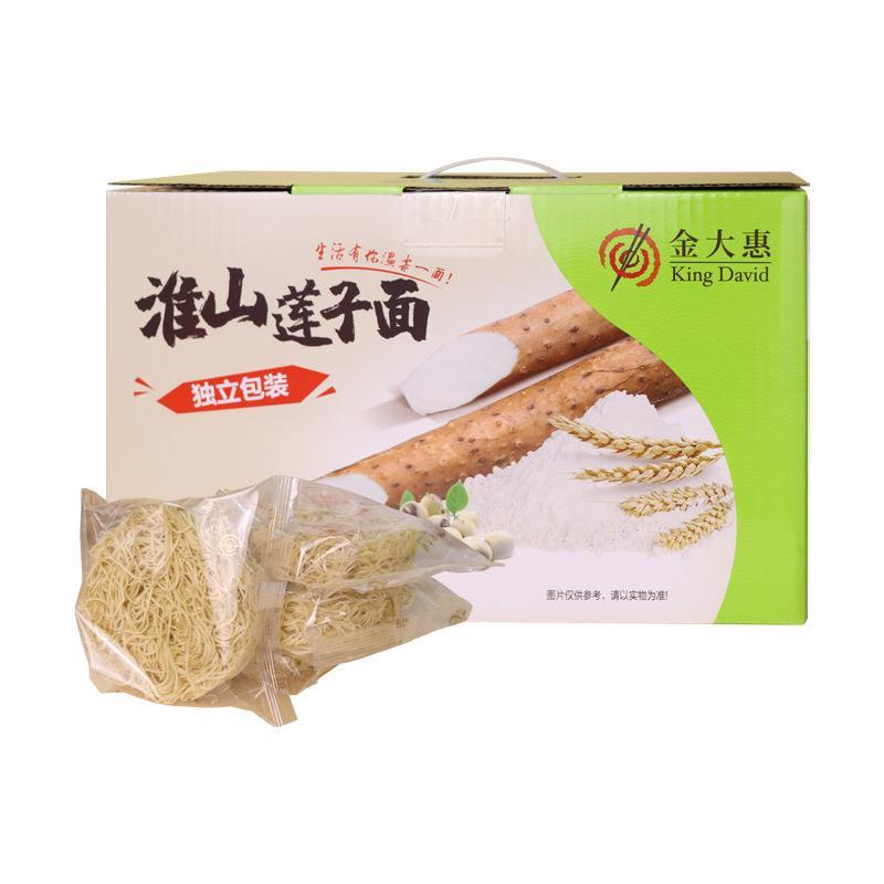 金大惠营养速食面非油炸淮山莲子面云吞面炒面捞面拌面方便面整箱