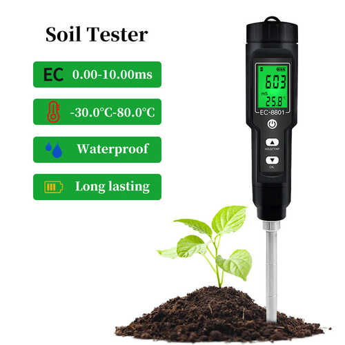 试验-农场/temp土壤花园ec植物ec测试仪盆栽器8801、农业新型园艺