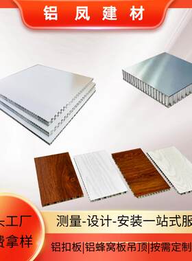 铝蜂窝天花板厂家氟碳涂层浴室洗手间厕所蜂窝铝板室内衣柜铝单板