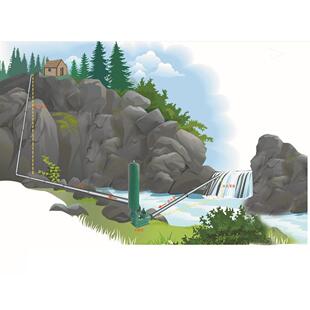 溉水锤泵无SRD1需灌电无需油扬水程20-50米提泵水锤效应提水泵