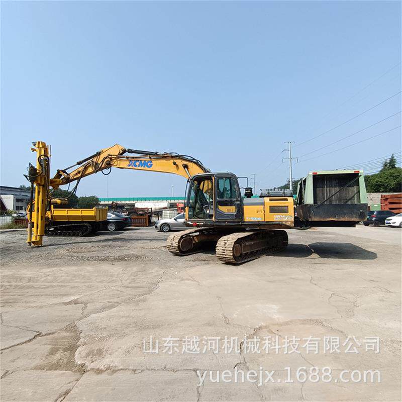 挖改潜孔钻YH-W120Z型越河机械异形改装光伏潜孔钻机图片