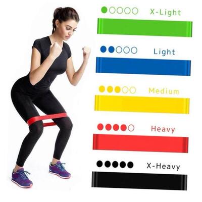 Exercise Resistance Bands Fitness Rubber Yoga Elastic Band