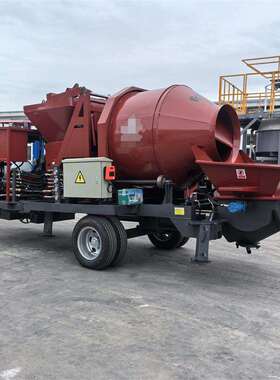 搅拌注浆一体机搅拌泵送一体机搅拌拖泵一体机搅拌输送一体泵