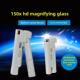 雷清150X北真套筒Led光源无读标显微镜印刷点珠宝放大镜