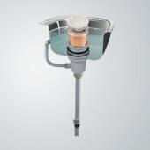 天力韩水槽配单槽下0水套Z6006C07装 超大下水器180大口径下水Z 式