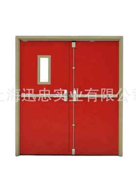 上海防6火门厂家欧标2小时钢制HWK防火门EN14隔热防火隔门保温音