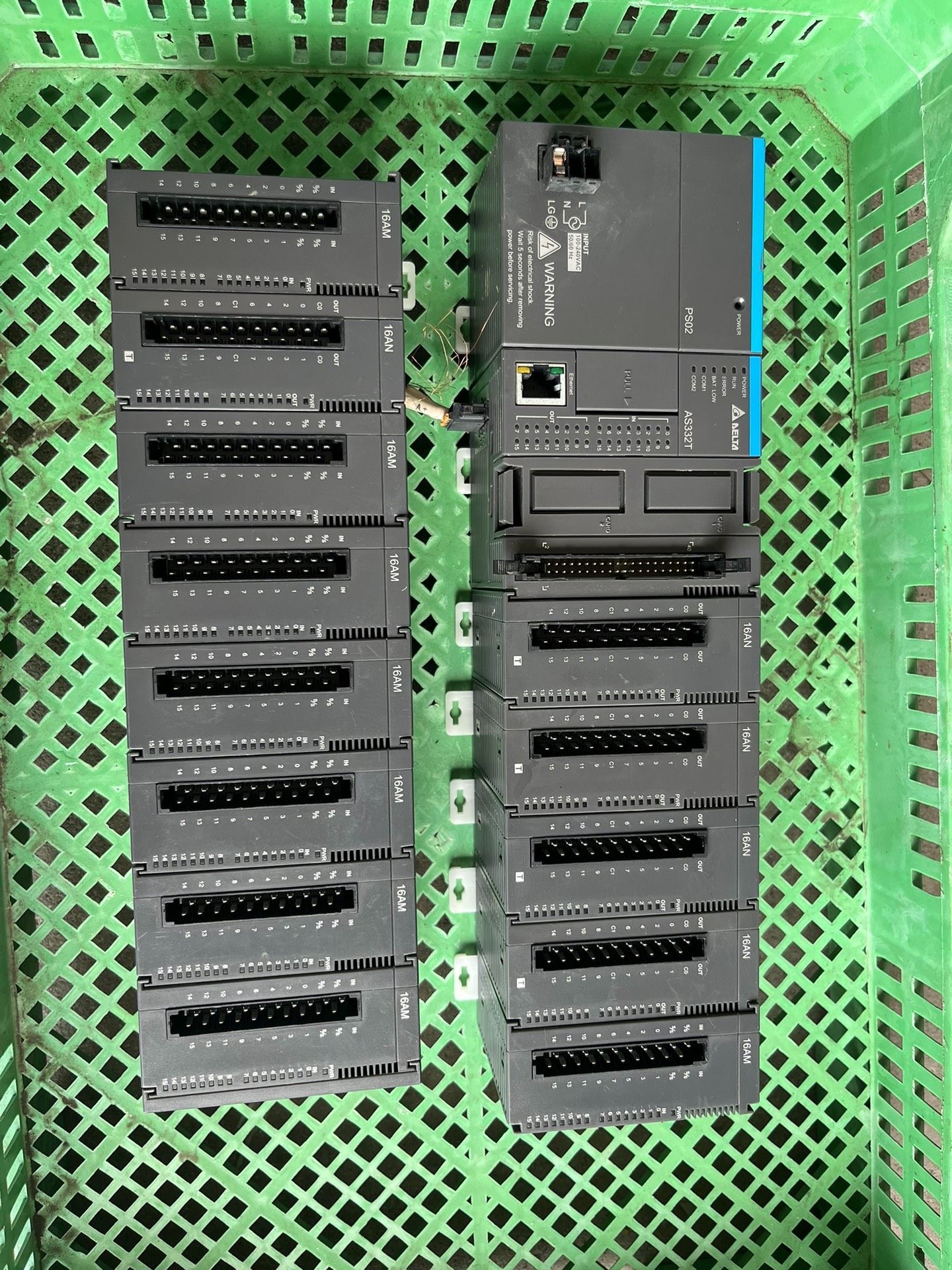 拆机台达PLC一组