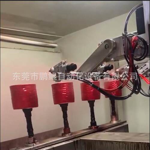 东莞厂家供应工艺花盆水性漆喷漆设备 塑料花盆喷涂机 喷油设备