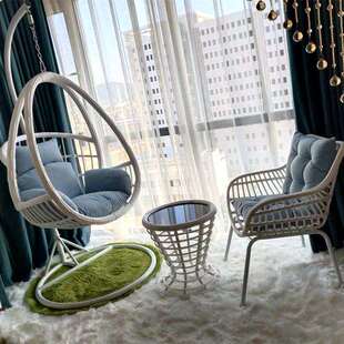 吊篮藤椅秋千户外鸟巢室内阳台桌椅家用吊床懒人吊椅配件掉摇椅子