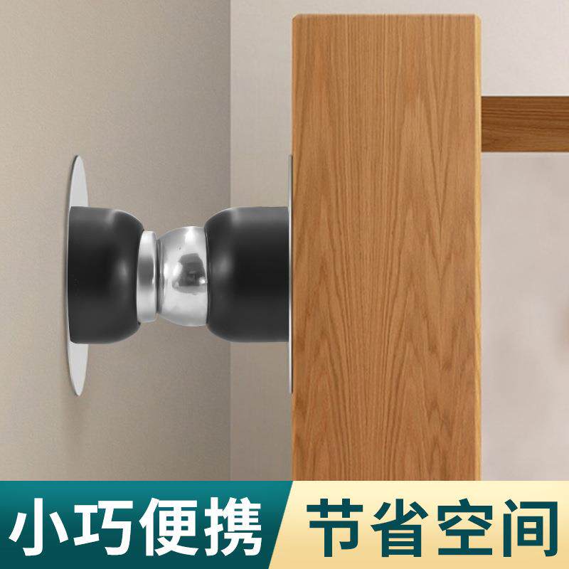 超短门吸短款吸门器5公分磁吸新款小门吸不锈钢免打孔迷你墙吸