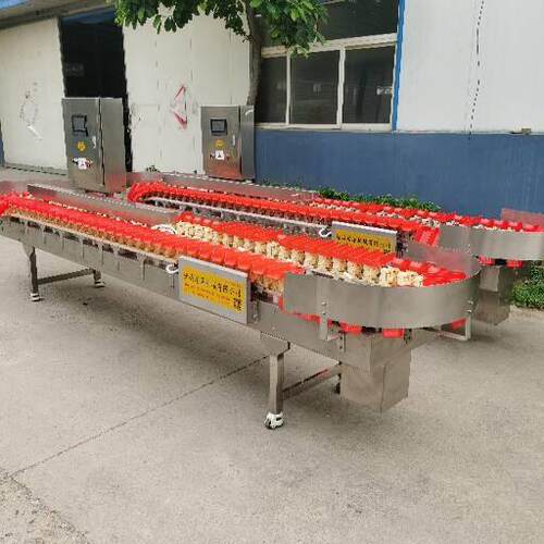热销多称鸡爪重量分级别机鸡翅重量分选机整鸡重量分级机