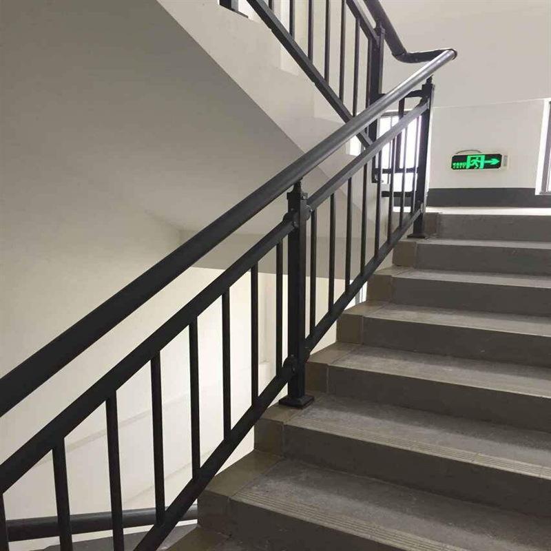 工程建装修锌楼梯护简栏易室钢内家筑用扶手铁艺栏杆台ULZ阶安全