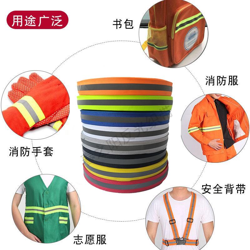 2.5CM反光织带学生书包