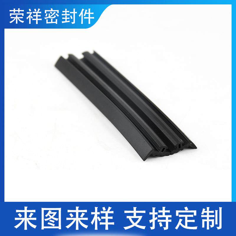 汽车用加厚密封条 双层B型L型车门框隔音橡胶条 引擎盖后改硅胶条