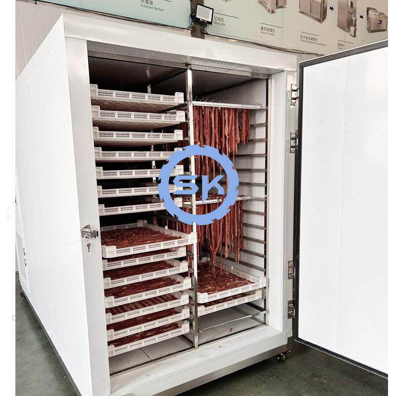 腊肠全自动空气能烘干房 牛肉干烘干机 宠物食品烘干房 烘干设备