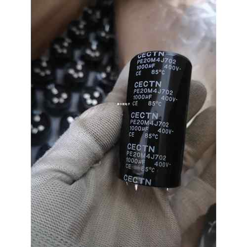 现货全新原装CECTN凯琦佳电容400V2200UF4针脚尺寸35mm变频器电容