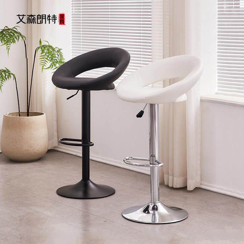 艾森朗特北欧升降吧台椅家用靠背高脚凳酒吧吧凳前台高椅旋转吧椅,住宅家具,家用高脚椅,淘宝优惠券,粉丝福利购,淘宝优惠卷