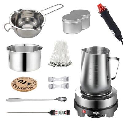 1 Set Candle Making Kit Pouring Pot Candle Making Supplies T