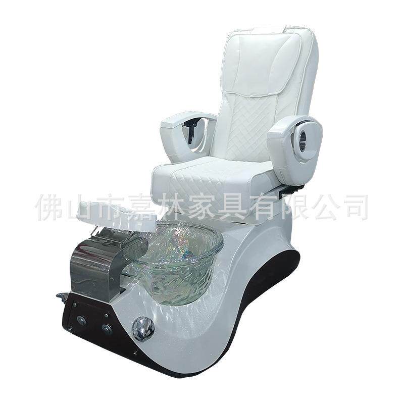 美甲沙发智能电动多功能单人可平躺按摩沐足椅纹绣美睫纹眉美甲椅